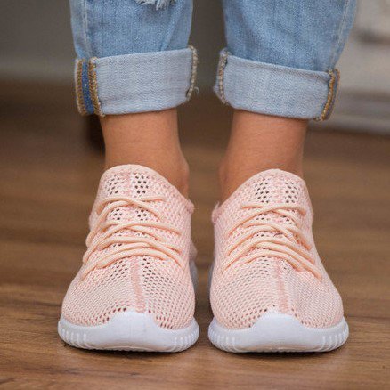 Bonnie Knit Casual Slip On Lace-up Sneakers